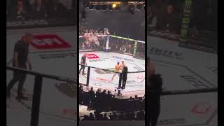 ilia topuria knocks out max holloway at ufc308 maxholloway iliatopuria [upl. by Ayanat]