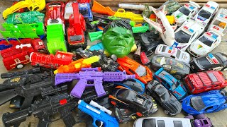 HUNTING TOYS GUNS AK47 M16 SHOTGUN SOFT BULLET GLOCK PISTOL REVOLVER WATER GUN SPORTCAR [upl. by Galasyn]