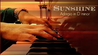 Adagio in D minor quotSunshinequot  Piano Cover [upl. by Aikem]