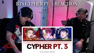 BTS CYPHER PT 3 REACTION [upl. by Hadleigh738]