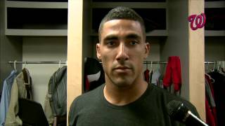 Nationals react to Andrelton Simmons slide that injured Yunel Escobar [upl. by Riay437]