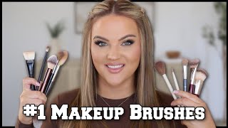 TOP 10 MAKEUP BRUSHES YOU NEED [upl. by Woolcott111]