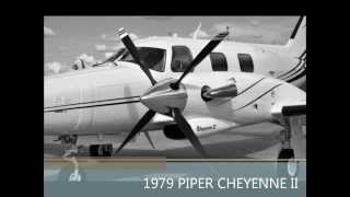 AVIÃO A VENDA NO BRASIL  1979 PIPER CHEYENNE II  AERONAVES A VENDA  WWWGLOBALAIRCRAFTSCOM [upl. by Eigna]