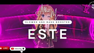 quotESTEquot  El Alfa quotEl Jefequot and Nfasis GET READY for the CRAZIEST Slowed Remix EVER [upl. by Inan]