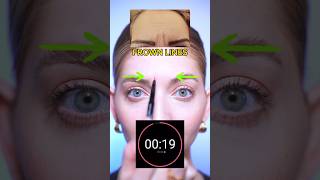 how to eliminate frown lines frownlines faceyoga facefitness facialfitness facialyoga [upl. by Cherianne572]