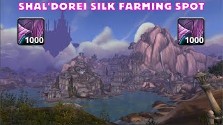 Where to Farm Shaldorei silk [upl. by Initof]