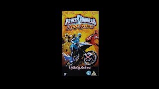 Digitized opening to Power Rangers Ninja Storm Lightning Strikers UK VHS [upl. by Anileuqcaj]