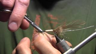 Fly Tying Stonefly Dry Fly for Bulkley River Steelhead [upl. by Airual]