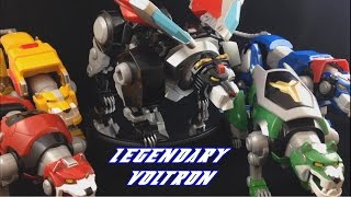 Legendary Voltron Combining Robot and Lion Review [upl. by Ynnaj]