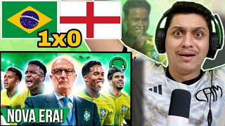 Reagindo ao FutParódias e BRASIL 1x0 INGLATERRA  Amistoso 2024 [upl. by Ainiger104]