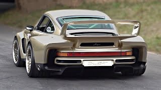 NEW Singer DLS Turbo INSANE Sounds  Straight Piped 700HP FlatSix  Modern Looking Porsche 935 [upl. by Heim556]