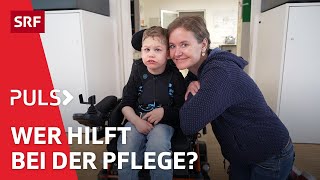 Spitex und Pflege in der Familie – Entlastung und Lohn für Angehörige  Puls  SRF Wissen [upl. by Omissam]