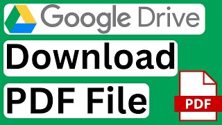 How to Download PDF from Google Drive  Easy to Follow [upl. by Ewens]