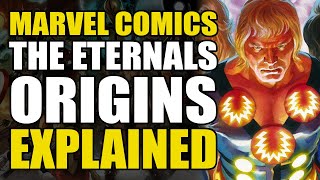 Marvel Comics The Eternals Explained  Comics Explained [upl. by Hewie]