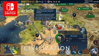 Civilization VI Deity On Switch  Amanitore  Part 6  GIMME MY CITY Switch [upl. by Bate]