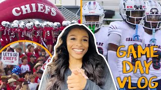 Cardinal Gibbons FL Football Game Day Vlog [upl. by Nirtak530]