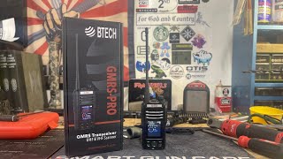 New Btech gmrs pro unboxing and first look [upl. by Bertolde929]