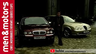 Jaguar SType vs Rover 75 Review 2000 [upl. by Erek]