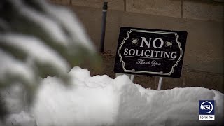 What are the rules amp your rights when ‘No Soliciting’ signs don’t keep salespeople at bay [upl. by Zzahc]