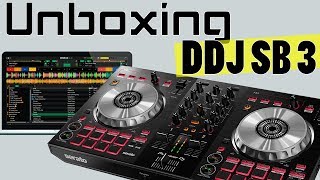 DDJ SB 3 Pioneer Dj  Unboxing PT BR [upl. by Longmire]