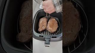 MEDIUM RIBEYE STEAKS AIR FRYER [upl. by Neelyt]