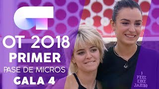 quotTOXICquot  NATALIA y ALBA RECHE  Primer pase de micros Gala 4  OT 2018 [upl. by Lillian]