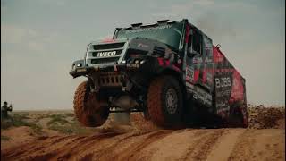 IVECO Powerstar Torpedo slow motion jump [upl. by Naryk]