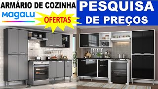 MAGAZINE LUIZA com OFERTAS de ARMÁRIO DE COZINHA Preços ACHADINHOS [upl. by Hedveh57]