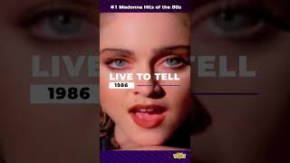 Madonnas Number One Hits of the 80s [upl. by Aynos]