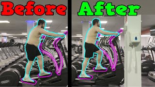 Elliptical Machine Every Day for 30 Days Amazing Weight Loss [upl. by Ahel]