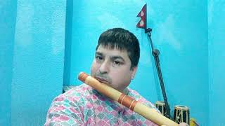 Nepalese National Anthem Flutecover by JK  Bista [upl. by Nnahtur]