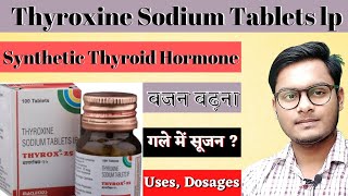 Thyroxine sodium tablets ip 25mcg pregnancy  Thyrox 50mg tablet uses in hindi  Thyronorm tablet [upl. by Florella]