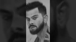 👑 king kohli portrait sketch virat kohliindian cricketervairalreelsvairalaudio trending short [upl. by Sicard28]