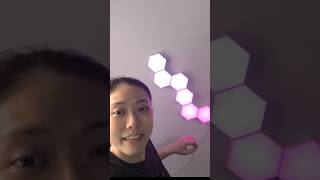 This is so cool Hexagonal RGB lights easy to install [upl. by Peadar]