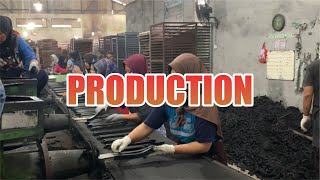 Production  PT CTG  Supplier Charcoal Briquitte  100 Made in Indonesia Export Quality [upl. by Baniez227]