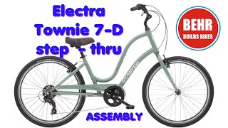 Electra Townie 7D step thru 4K BBB [upl. by Konstantine91]