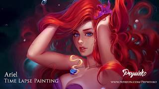 Ariel Time Lapse Painting [upl. by Fredia389]