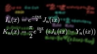 Intro to Modified Bessel Functions [upl. by Nonnairb119]