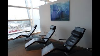 JFK SWISS Business Class Lounge Review [upl. by Lipsey419]