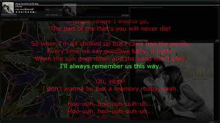 Lady Gaga – Always Remember Us This Way • song with karaokesynchronized lyrics [upl. by Yves]