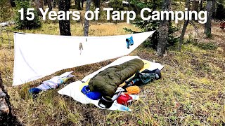 So you want to start tarp camping  Watch this first [upl. by Eecats]