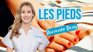 Prendre soin de ses pieds  corne mycoses cors verrues  DermatoDrey [upl. by Foss]