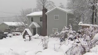 Hundreds without power after NJ snowstorm [upl. by Moselle]