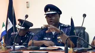 SHOCKING REVELATION Sierra Leone Police Update The Press [upl. by Ecitsuj989]