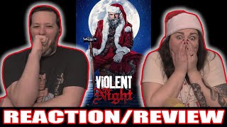 Violent Night 2022  🤯📼First Time Film Club📼🤯  First Time WatchingMovie Reaction amp Review [upl. by Dnalyk]