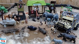 Safari Animals Rescue Adventure Fun Toys For Kids [upl. by Downey29]