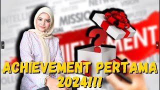 ACHIEVEMENT PERTAMA 2024  RIEV BANGGA DENGAN TIQAH [upl. by Body89]