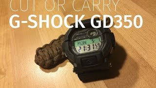 Casio GShock GD350 Review  Big Bold Boss GShock [upl. by Hendren586]