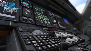 MSFS 2020  Updated Embraer cockpit looks GREAT Qantas E190 OPS [upl. by Felice185]