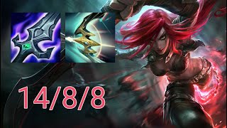 Katarina Mid VS Swain  KR Diamond Patch 142 [upl. by Marvin]